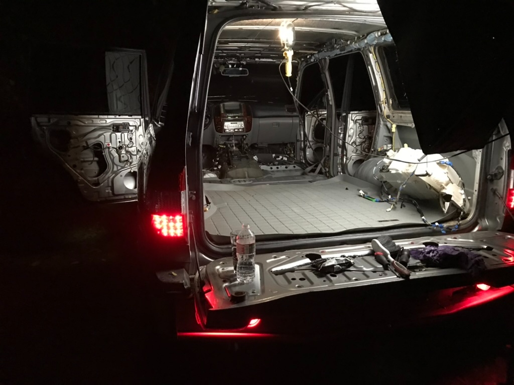 Night shop reassembly